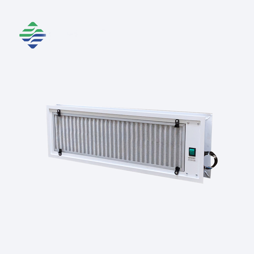風機盤管回風口式等光氫離子空氣消毒凈化機